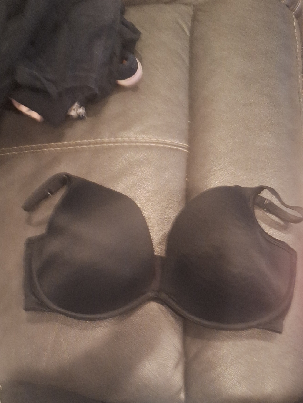 Cacique Black Smooth T-Shirt Bra
